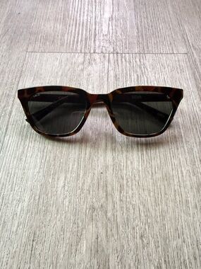 otra seva tortoise brown & black retro modern cat eye sunglasses eyewear NEW